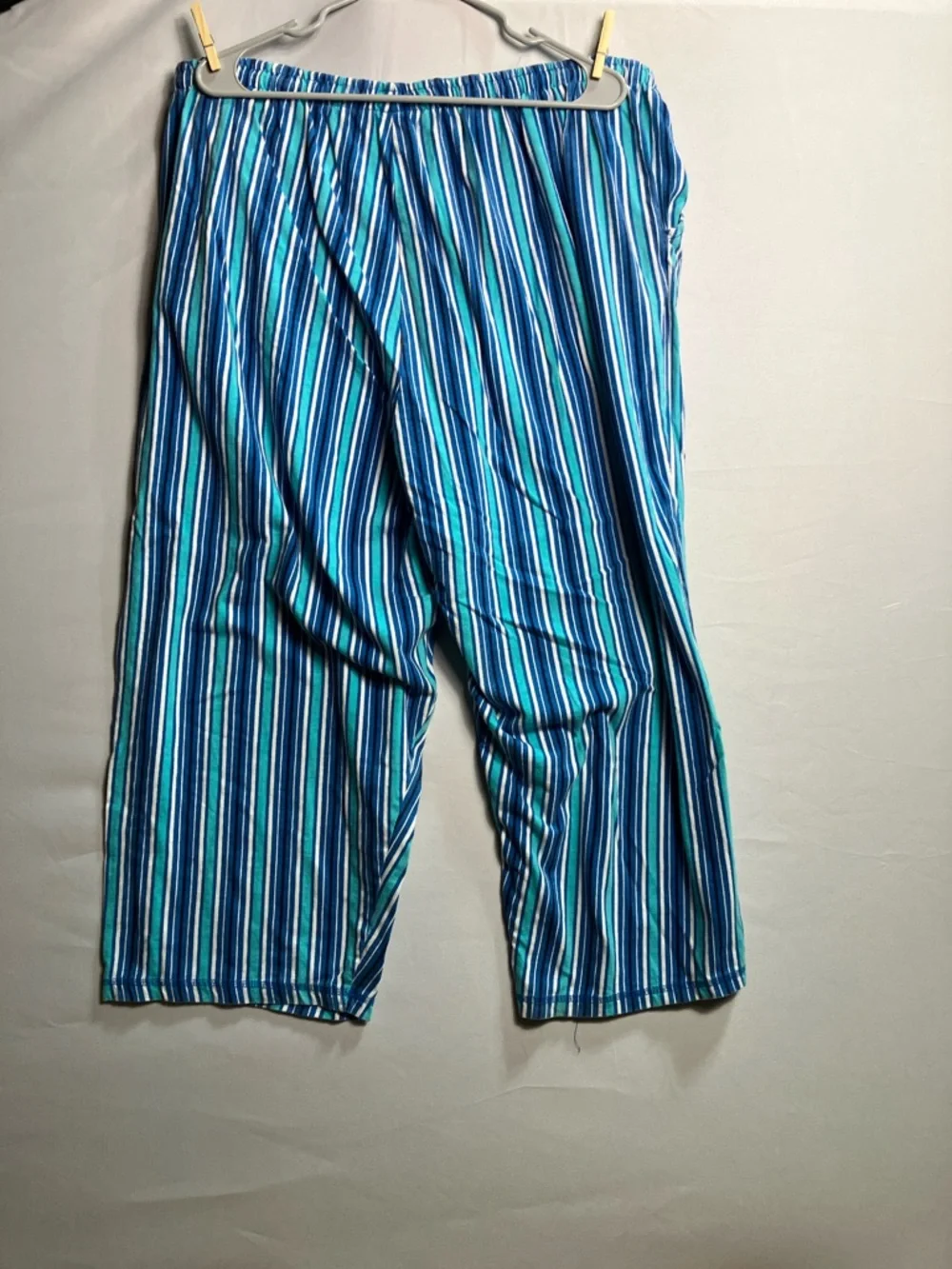 Comfortable Blue V-Neck Pajama Set - Casual Sleepwear - Picture 9 of 15
